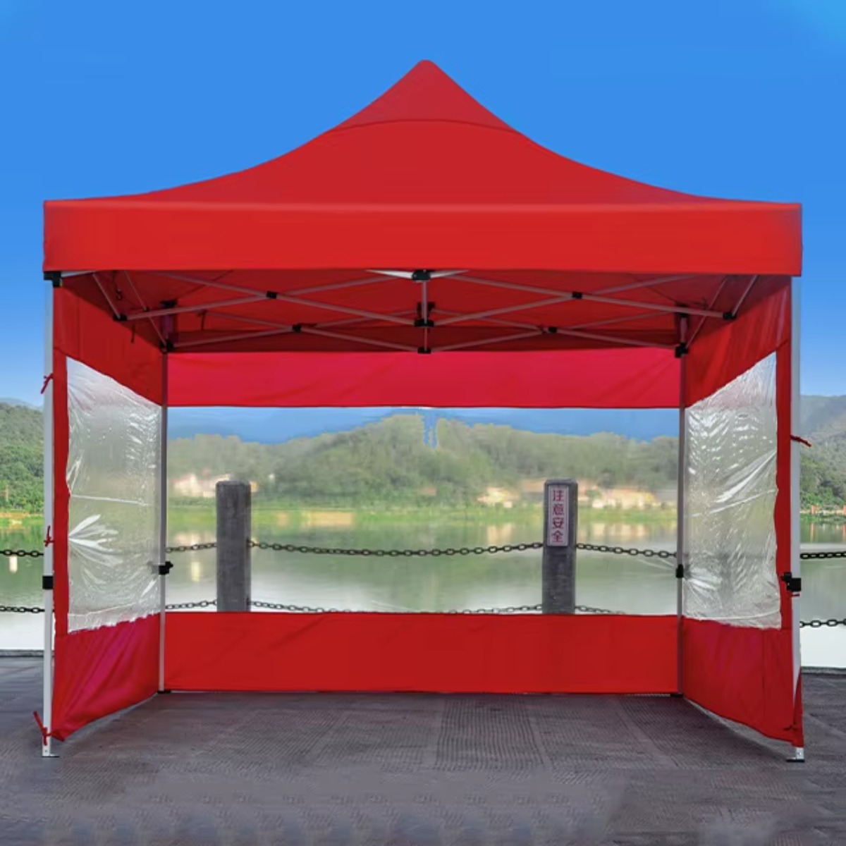 Outdoor Yurt Camping - เต็นท์ทรงกระโจมขนาด 10x10 ฟุต 10x20 ฟุต เต็นท์ป๊อปอัพสำหรับตั้งแคมป์กลางแจ้ง