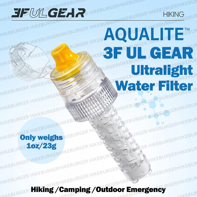 Outdoor Camping Water Tank - 3F UL GEAR เครื่องกรองน้ำแบบพกพาขนาดเล็ก ขวดกรองน้ำสำหรับตั้งแคมป์กลางแจ้ง เดินป่า