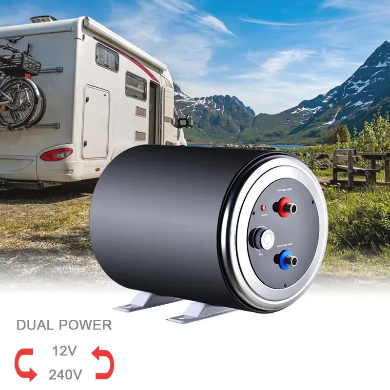 Outdoor Camping Water Tank - เครื่องทำน้ำร้อนไฟฟ้าสแตนเลส 304 แบบพกพาสำหรับรถบ้าน เรือยอชท์ โรงรถกลางแจ้ง แคมป์ปิ้ง