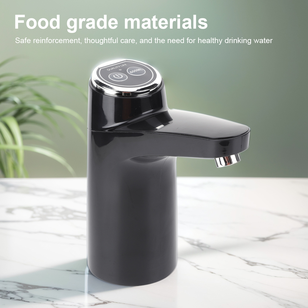 Outdoor Camping Water Tank - อุปกรณ์สูบน้ำไร้สาย USB ชาร์จไฟได้ มินิปั๊มน้ำ สวิตช์กดปุ่มเดียว ปั๊มน้ำอัตโนมัติ