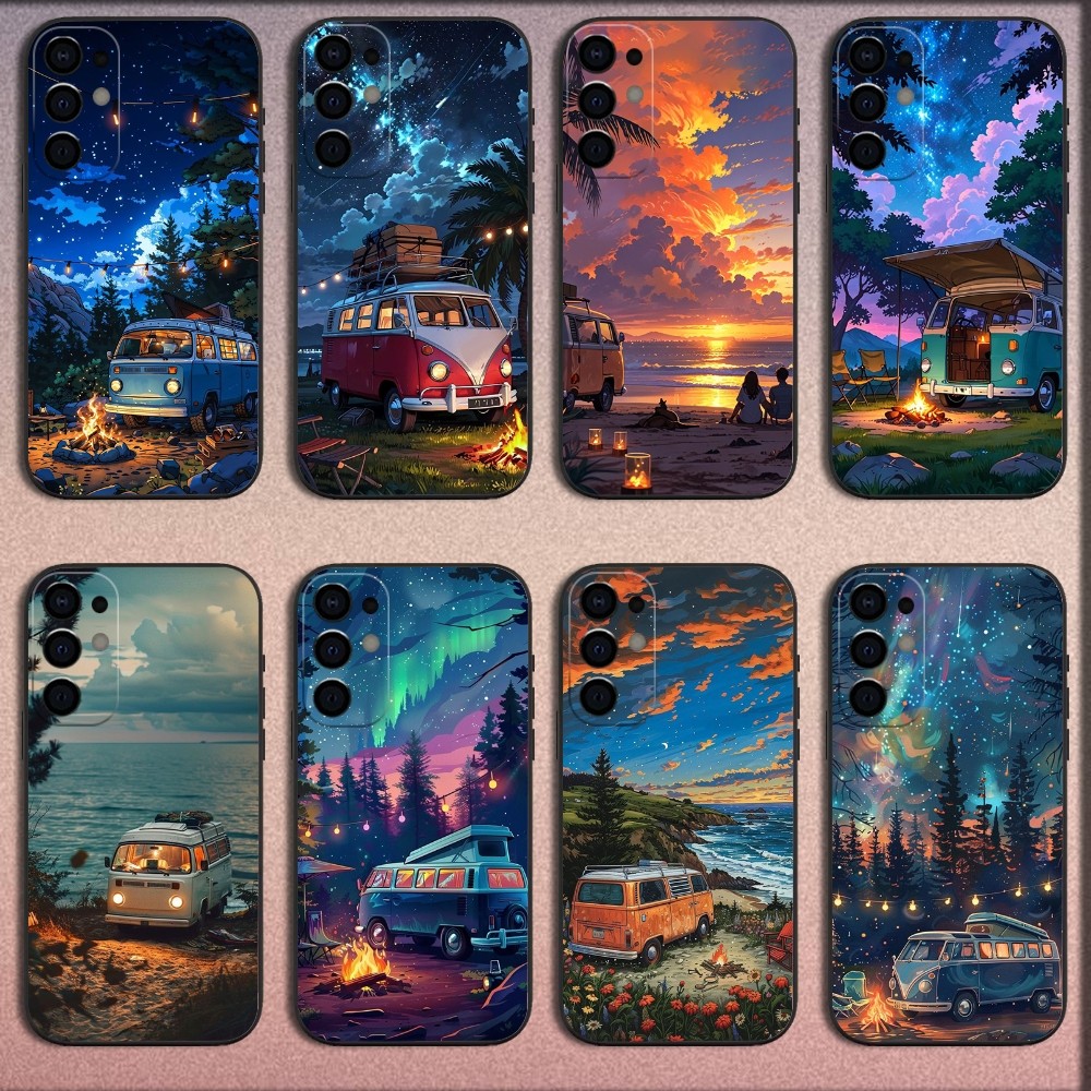 Combi Van Car Outdoor Campingเ - Outdoor Camping Anime บทวิจารณ์และราคา
