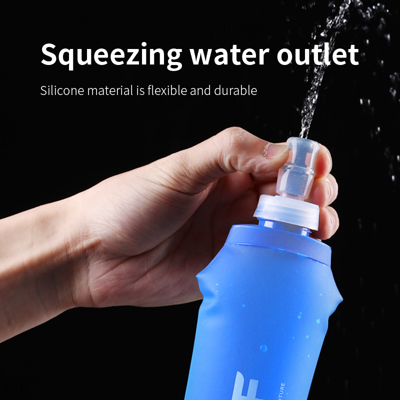 ขวดน้ำพับได้ 500 มล. ขวดน้ำแบบ - Outdoor Camping Water Tank บทวิจารณ์และราคา