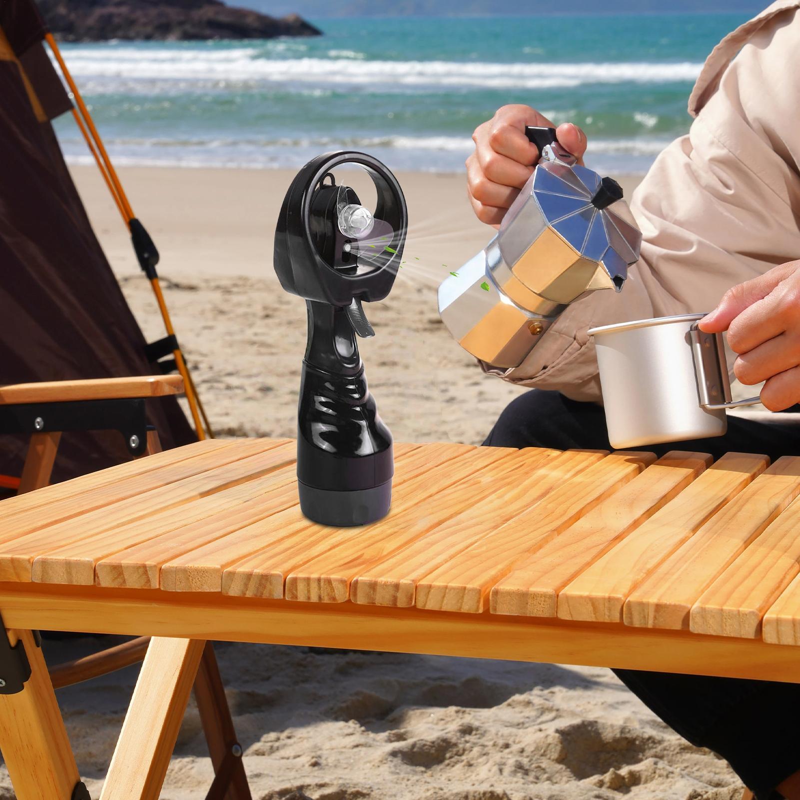 มือถือ Misting Fan Misting Cam - Outdoor Camping Water Tank บทวิจารณ์และราคา