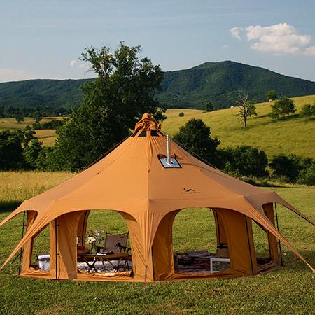 เต็นท์กระโจมแคมป์ปิ้งสุดหรู 4  - Outdoor Yurt Camping บทวิจารณ์และราคา