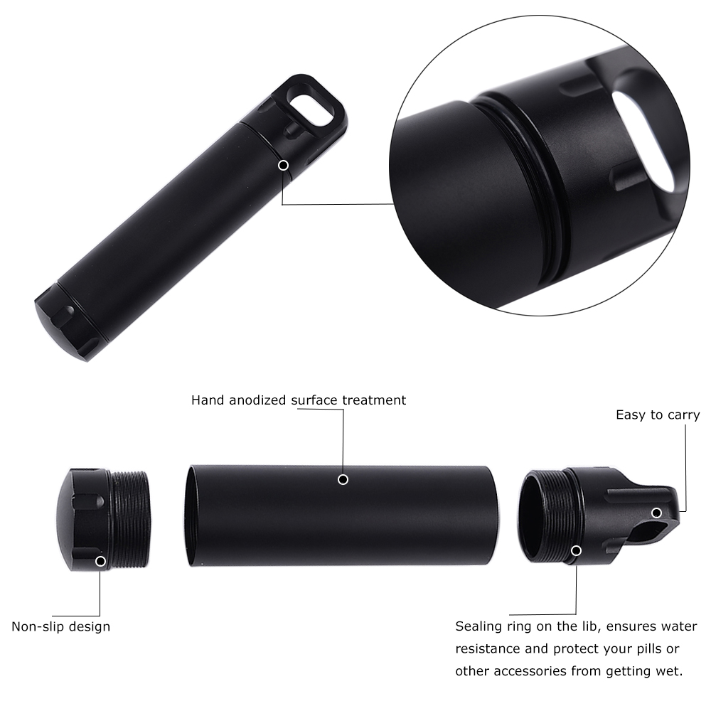 กล่องเก็บยาแบบกันน้ำ ทำจากอะลู - Outdoor Camping Youtube บทวิจารณ์และราคา