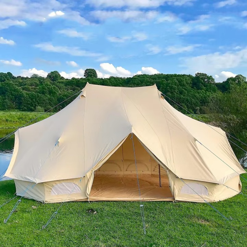 เต็นท์ผ้าใบแคนวาสขนาดใหญ่ 4 ฤด - Outdoor Yurt Camping บทวิจารณ์และราคา
