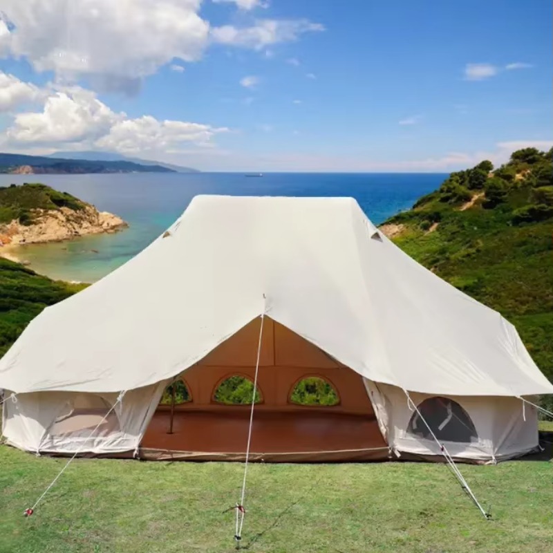 เต็นท์ผ้าใบแคนวาสขนาดใหญ่ 4 ฤด - Outdoor Yurt Camping บทวิจารณ์และราคา