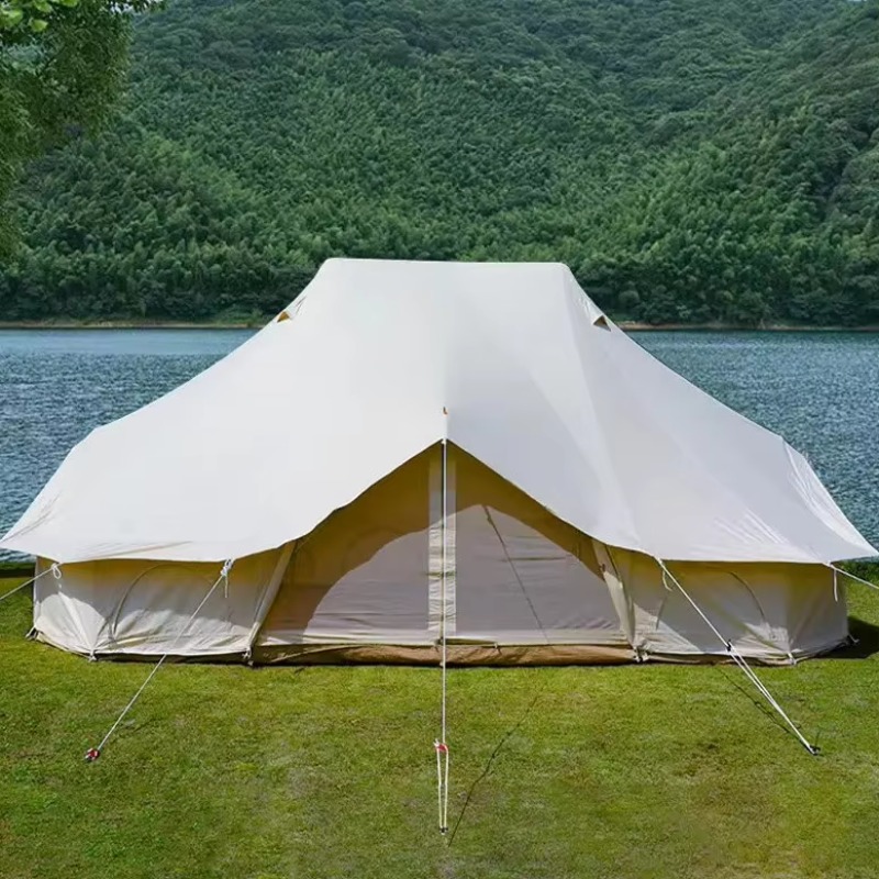 เต็นท์ผ้าใบแคนวาสขนาดใหญ่ 4 ฤด - Outdoor Yurt Camping บทวิจารณ์และราคา