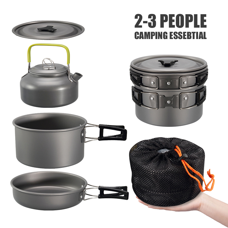 WESTTUNE ชุดเครื่องครัวตั้งแคม - Outdoor Camping Outfit บทวิจารณ์และราคา