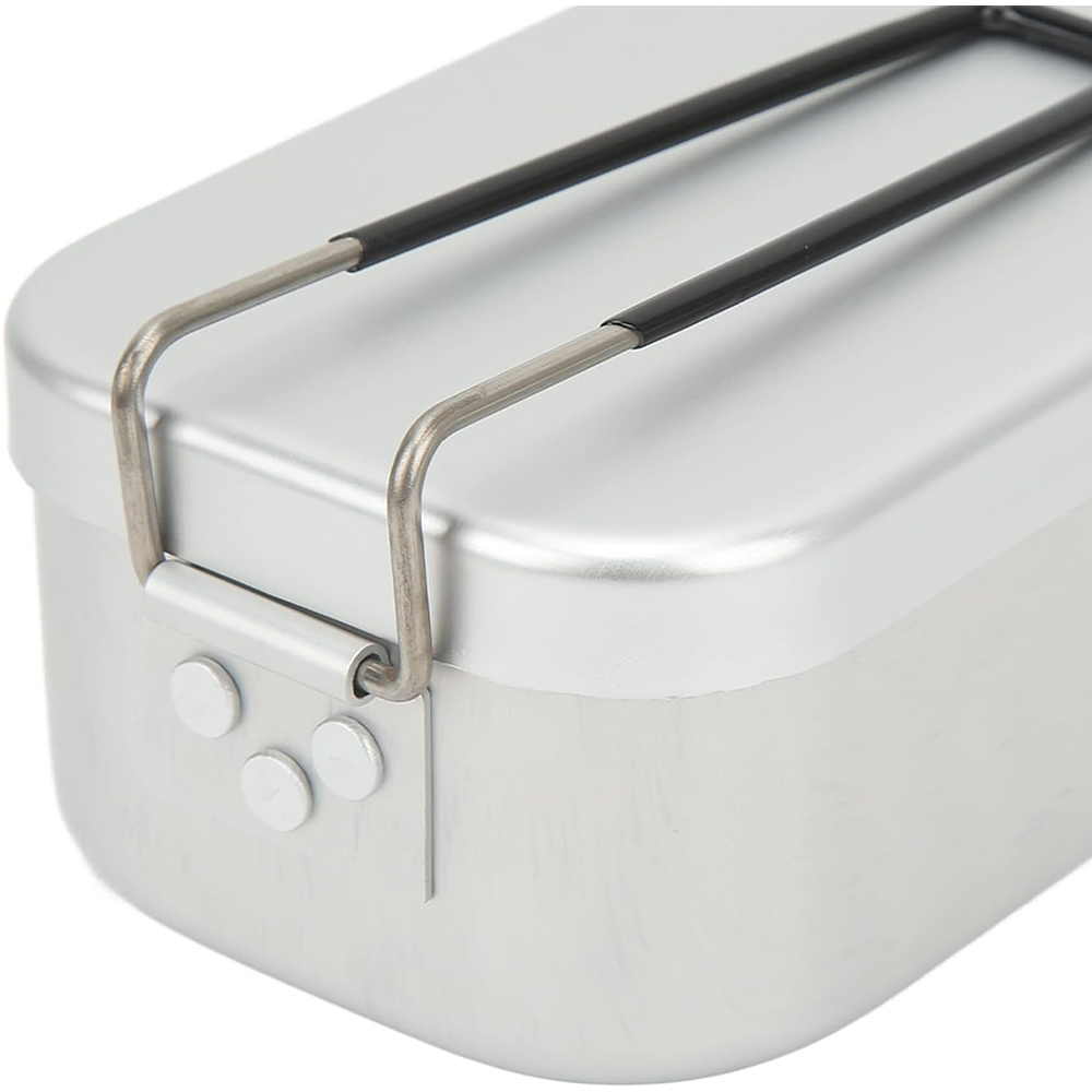800ML อลูมิเนียมกล่องอาหารกลาง - Outdoor Camping Outfit บทวิจารณ์และราคา