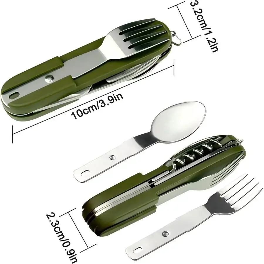 ชุดอุปกรณ์แคมป์ปิ้ง 5-in-1 สแต - Camping Quiet บทวิจารณ์และราคา