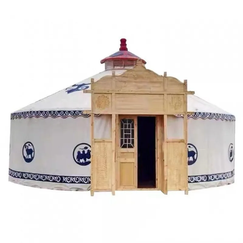เต็นท์กระโจมมองโกเลียคุณภาพสูง - Outdoor Yurt Camping บทวิจารณ์และราคา