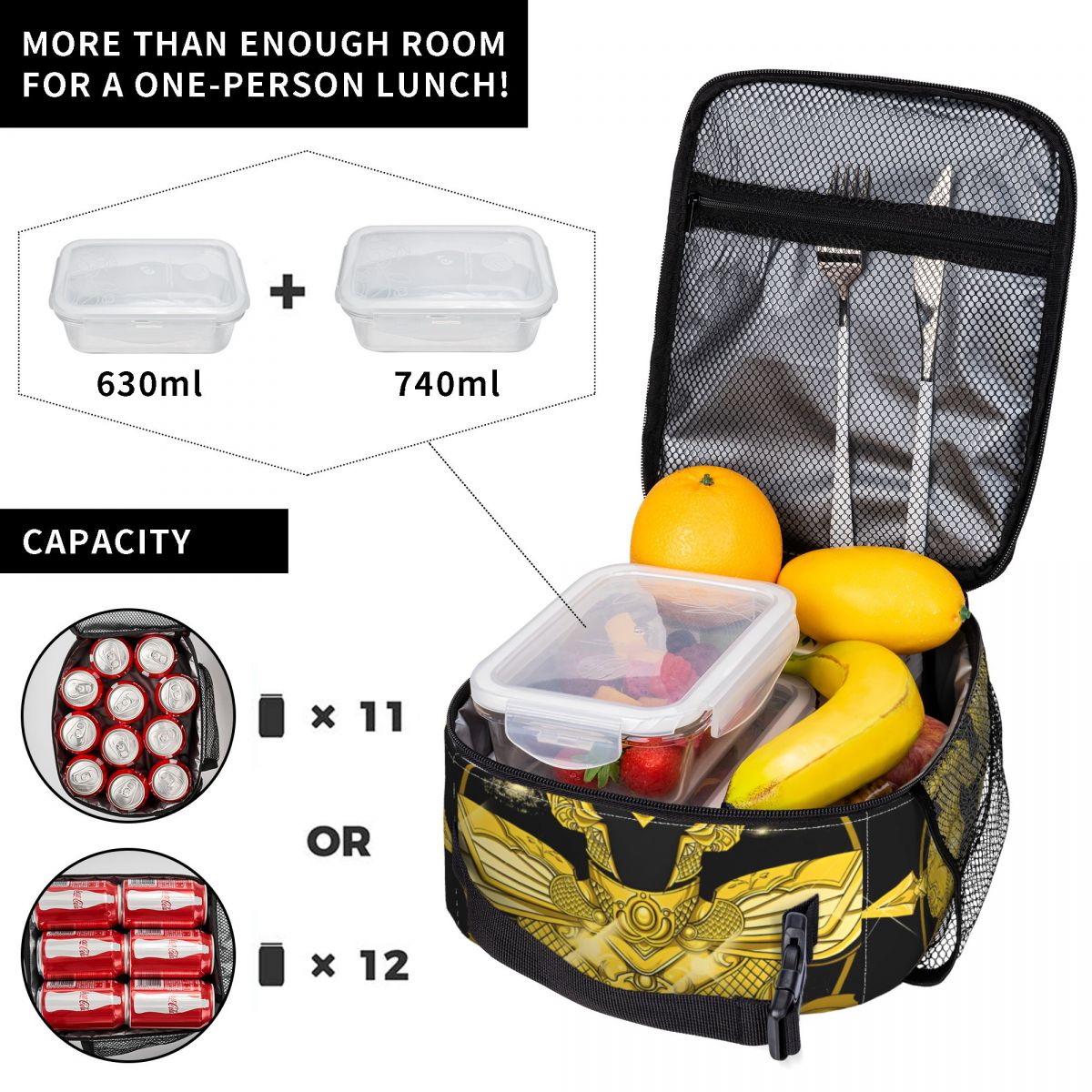 กระเป๋าใส่อาหารกลางวันลายอนิเม - Outdoor Camping Anime บทวิจารณ์และราคา
