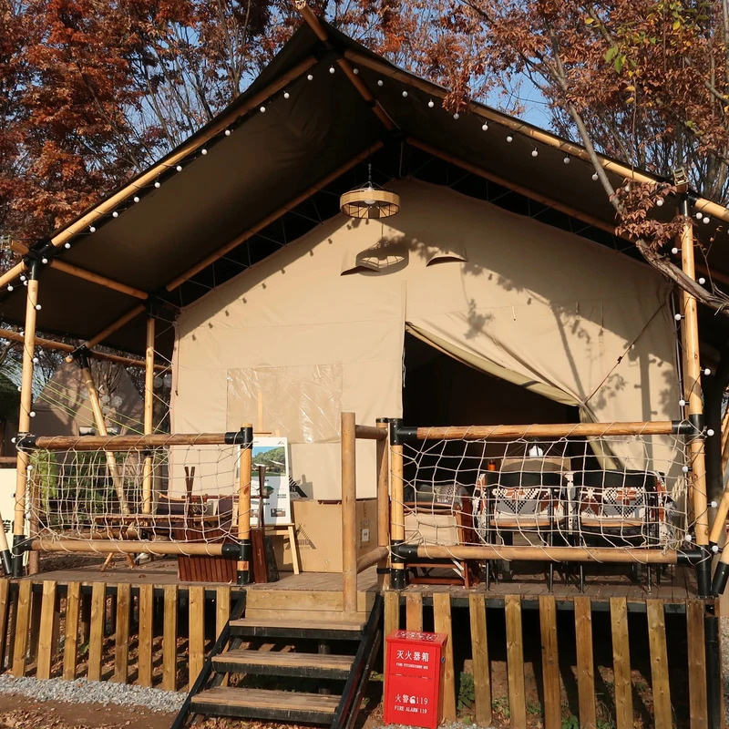 เต็นท์แคมป์ปิ้งซาฟารีกลางแจ้งข - Outdoor Yurt Camping บทวิจารณ์และราคา