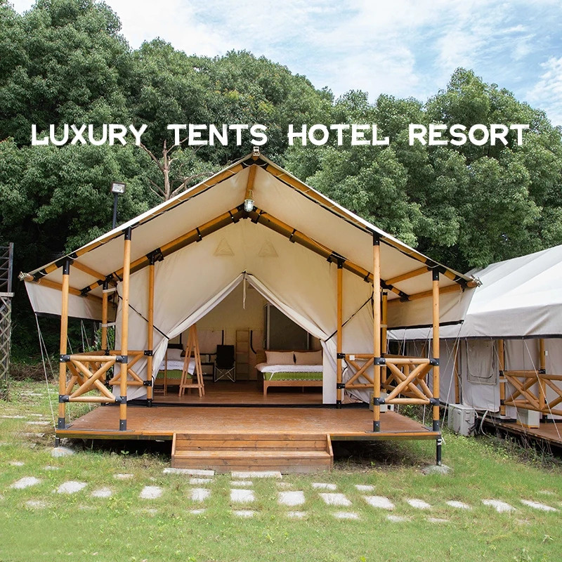 เต็นท์แคมป์ปิ้งซาฟารีกลางแจ้งข - Outdoor Yurt Camping บทวิจารณ์และราคา