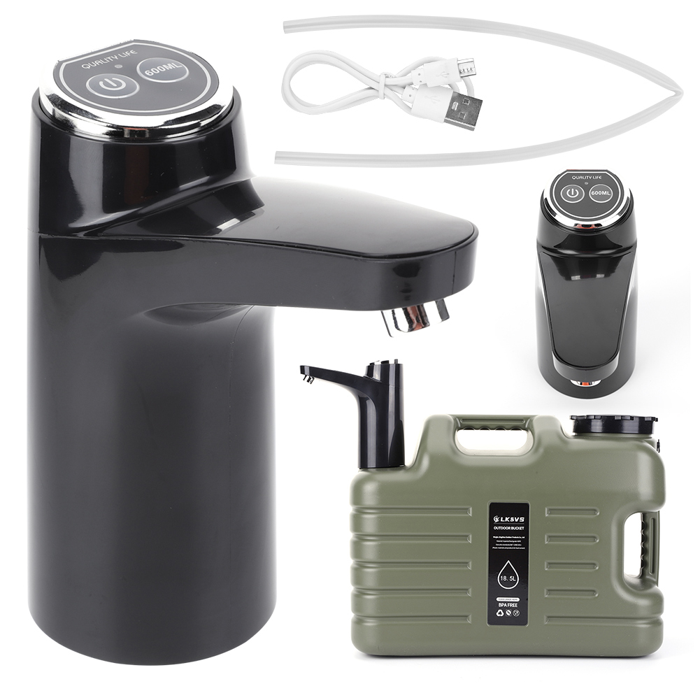 อุปกรณ์สูบน้ำไร้สาย USB ชาร์จไ - Outdoor Camping Water Tank บทวิจารณ์และราคา