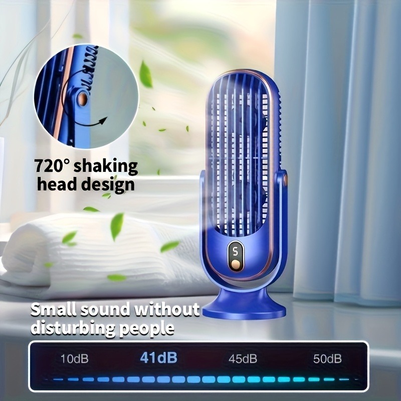 พัดลมตั้งโต๊ะแบบพกพา รุ่นใหม่  - Outdoor Camping Fans บทวิจารณ์และราคา