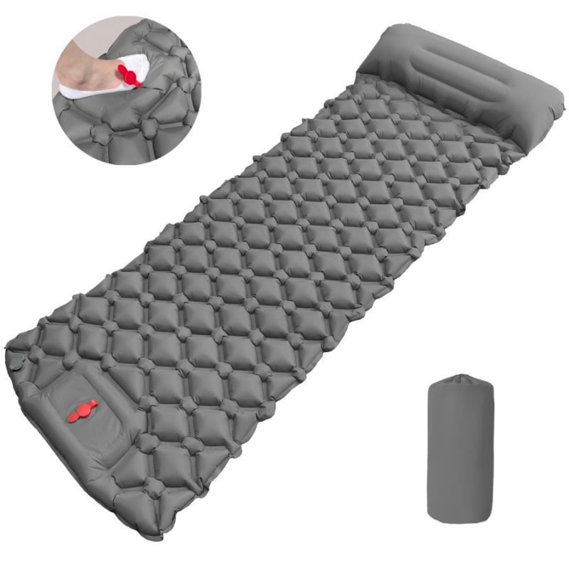 ที่นอนเป่าลมสำหรับตั้งแคมป์กลา - Outdoor Inflatable Camping Tent With Air Pump บทวิจารณ์และราคา