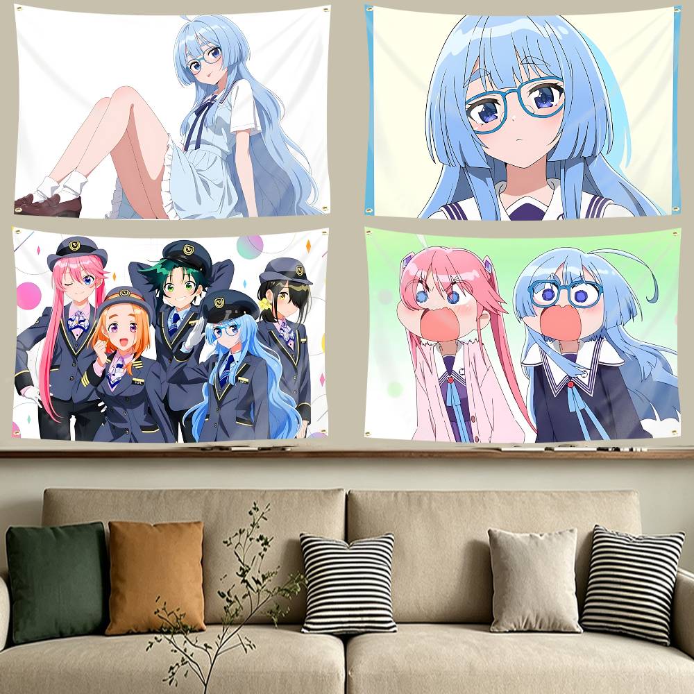 พรมแขวนผนังลายธงครอบครัวอาราตะ - Outdoor Camping Anime บทวิจารณ์และราคา