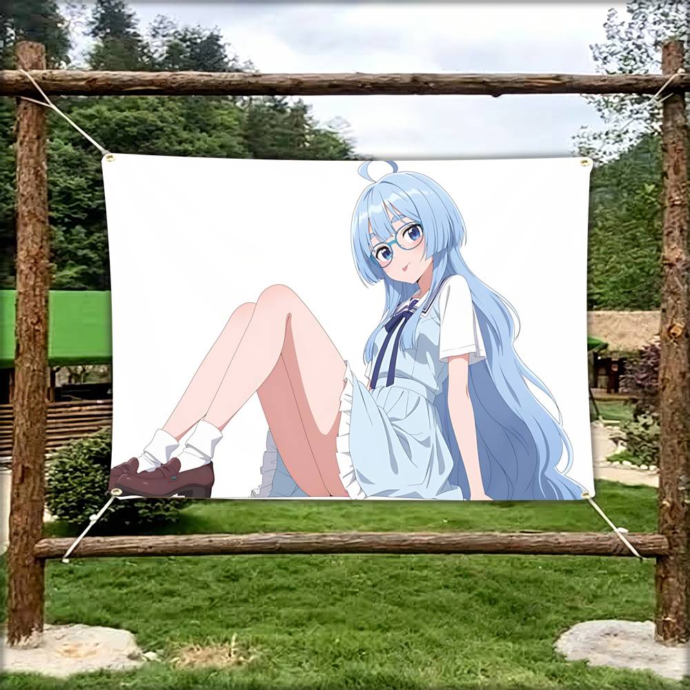 พรมแขวนผนังลายธงครอบครัวอาราตะ - Outdoor Camping Anime บทวิจารณ์และราคา