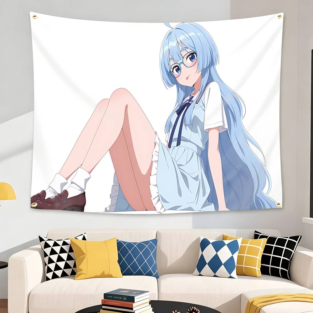 พรมแขวนผนังลายธงครอบครัวอาราตะ - Outdoor Camping Anime บทวิจารณ์และราคา