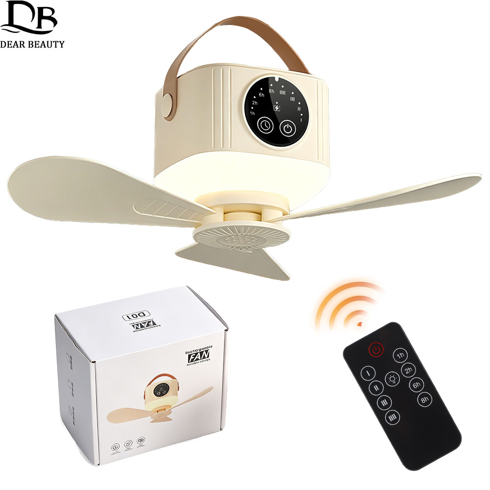พัดลมเพดานไร้สายพร้อมรีโมทคอนโ - Outdoor Camping Fans บทวิจารณ์และราคา